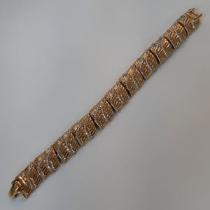 Thick Gold Bracelet